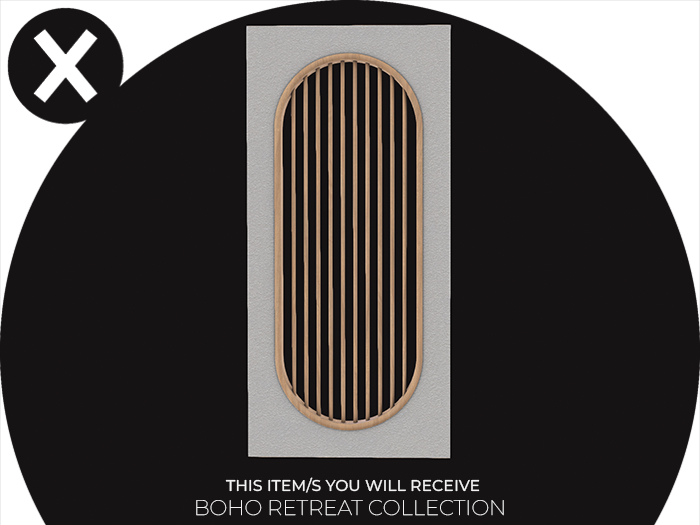 BLACK NEST / Oasis Haven Archway Divider