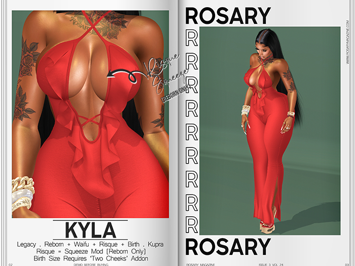 Rosary. Kyla . Red