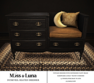 Moss & Luna- Duskveil Seated Dresser (add)