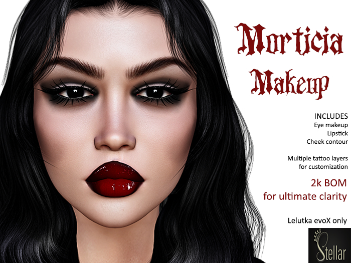 [Stellar] Morticia Makeup - BOM evoX