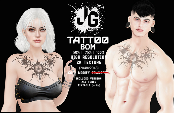 ..::JG::.. Tattoo Shadow Bloom