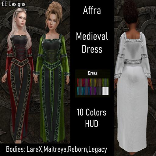::.EE.:: Medieval Dress Set *Affra*