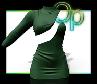 Green Leia Dress Kupra