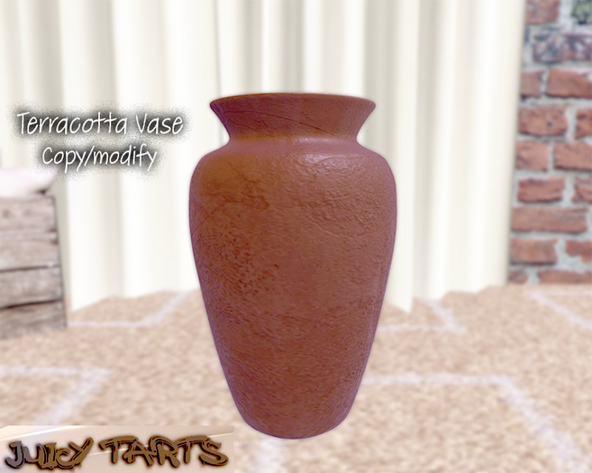 Modern Vase - Terracotta