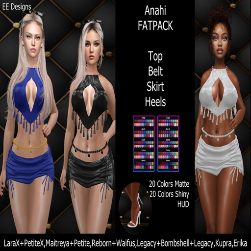 ::.EE.:: Complete Outfit *Anahi FATPACK*