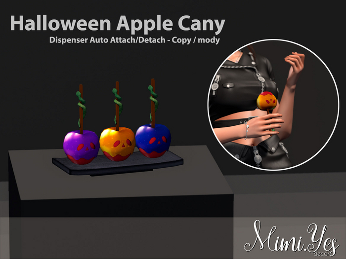 {mimi.yes} Halloween Apple Candy Dispenser Auto Attach/Detach