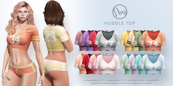 neve top - huddle fatpack