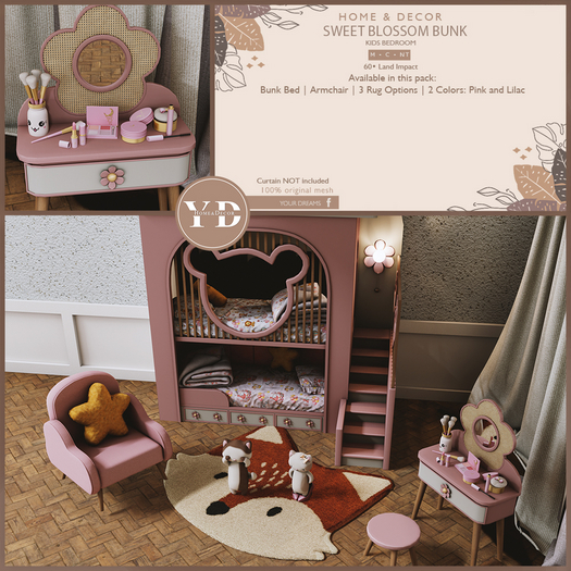 {YD} Sweet Blossom Bunk