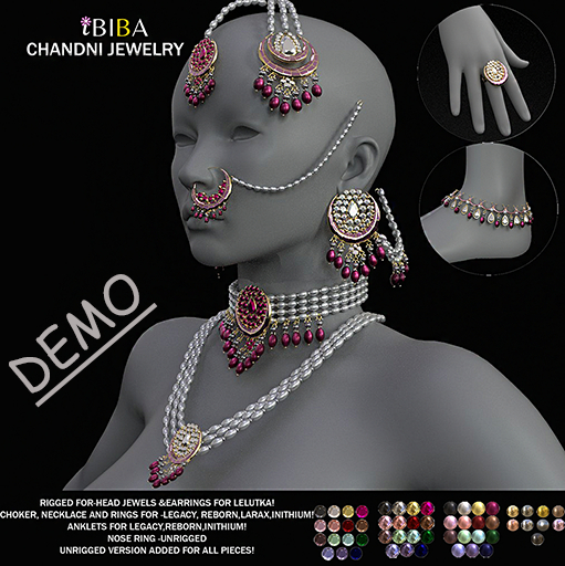 iBiba- DEMO Chandni Jewelry Set