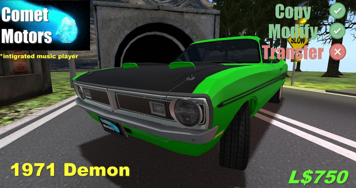 1971 Demon Tribute