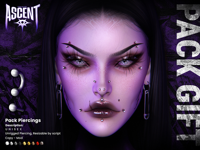 ASCENT - Pack Piercings GIFT
