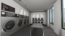 Laundry backdrop
