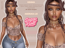 *Sugar Riott* Gemma Shape-Akeruka LIZ Head