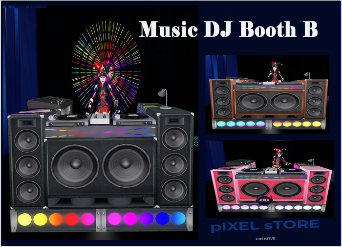 MUSIC DJ BOOTH B PS BOX
