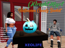 [W] Laughing Halloween Bucket (Blue) XEOLIFE