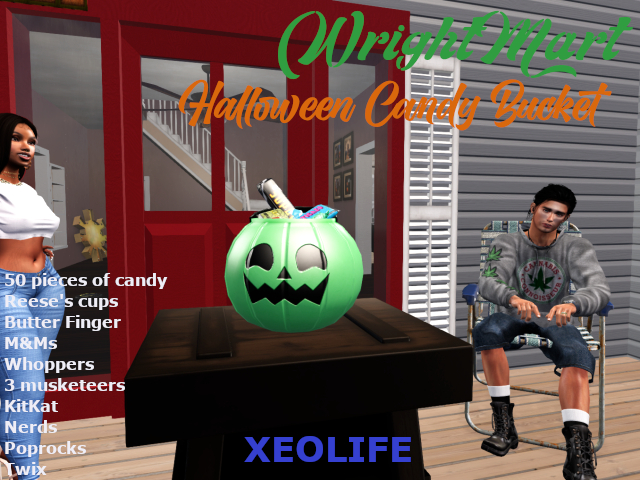 [W] Laughing Halloween Bucket (Green) XEOLIFE