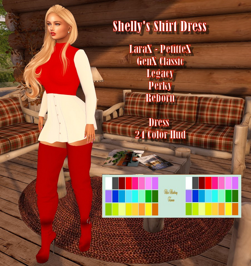 Shelly's Shirt Dress (ADD)