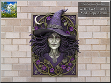 Wall Art Witch