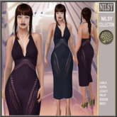 JACQUARD KNIT DRESS,2COLORS