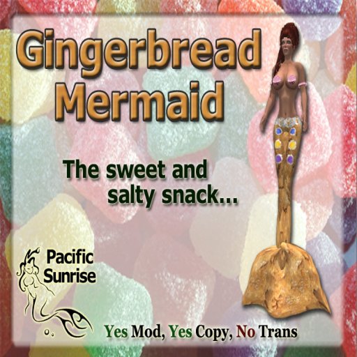 Gingerbread Mermaid