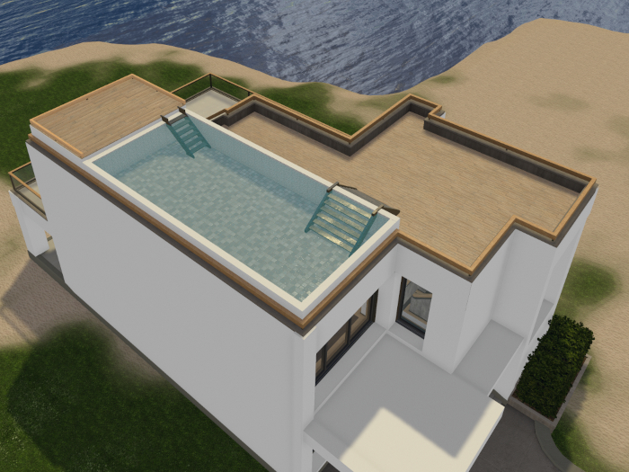 [Wears & Wares]LH - RE - Slatefall / Shadowline Rooftop Pool & Terrace(B)