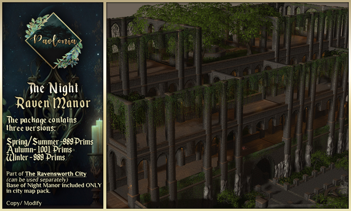 The Night Raven Manor SEASONS