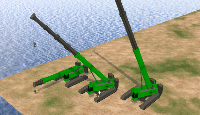 Heavy Load Crawler Crane S*6600