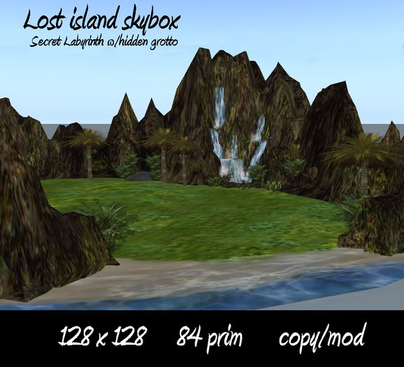 LOST island Skybox