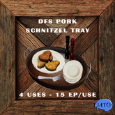 DFS Pork Schnitzel Tray  (TOTAL 60 EP)