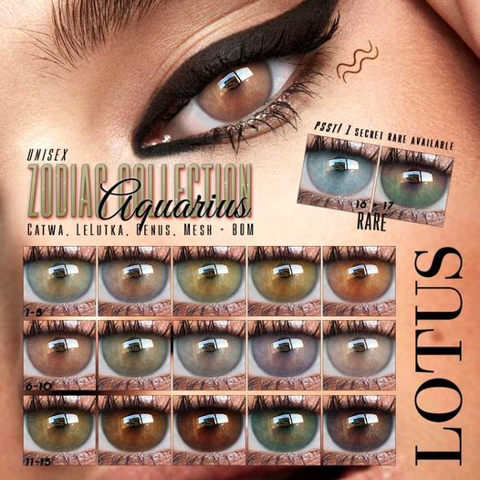 LOTUS. Aquarius Eyes 09 BOX