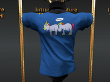 :::IDJ::: Oooop's Tee Shirt (Blue) Delivery HUD