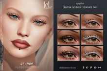"Grunge" clumpy mascara eyelashes | LELUTKA Evo/EvoX applier