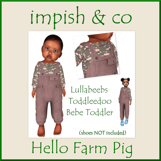 impish & co ~ Hello Farm Pig BOX
