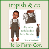 impish & co ~ Hello Farm Cow BOX