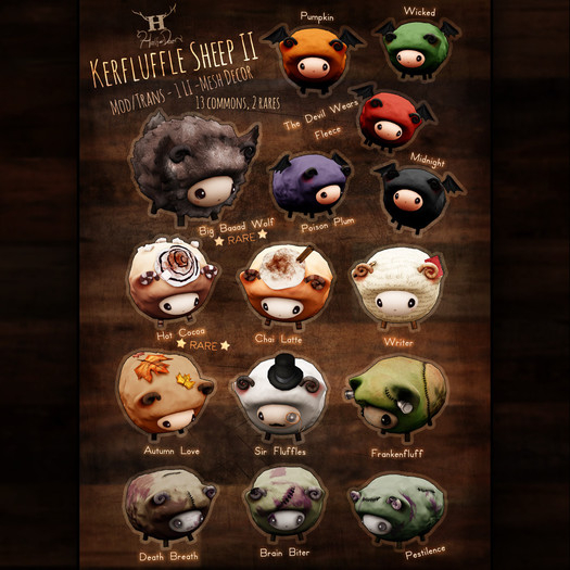 +Half-Deer+ Kerfluffle Sheep II - Big BAAAD Wolf RARE