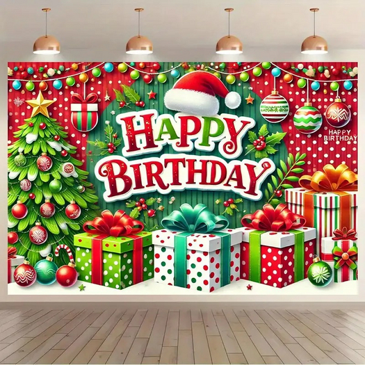 CHRISTMAS BIRTHDAY GIFT TEXTURE