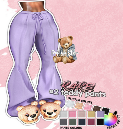 Mug - Sleepy Teddy - #2 Teddy Pants RARE 