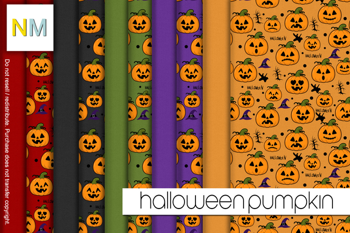 Halloween Pumpkin Textures NM