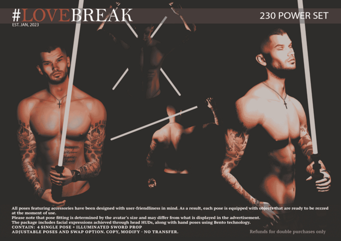 #LOVEBREAK 230 POWER SET