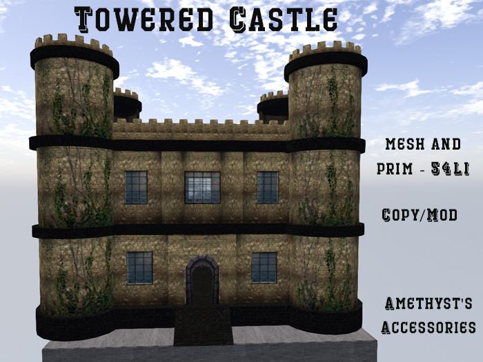 TOWERED CASTLE - A Renaissance Refuge -  54 LI 