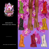 [SHEKEVIA] Kevia Boots  FATPACK