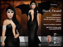 Tameless Dark Desire - Halloween Costume Role Play Goth