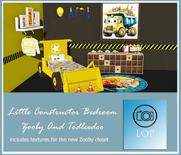 BEDROOM LITTLE CONSTRUCTOR  LOP (ADD)