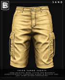 [BB] Jason Cargo Shorts - Sand
