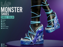 Monster Shoes by LAP (Blue)