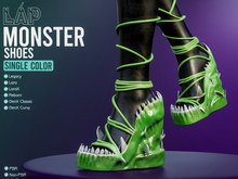 Monster Shoes by LAP (Green)