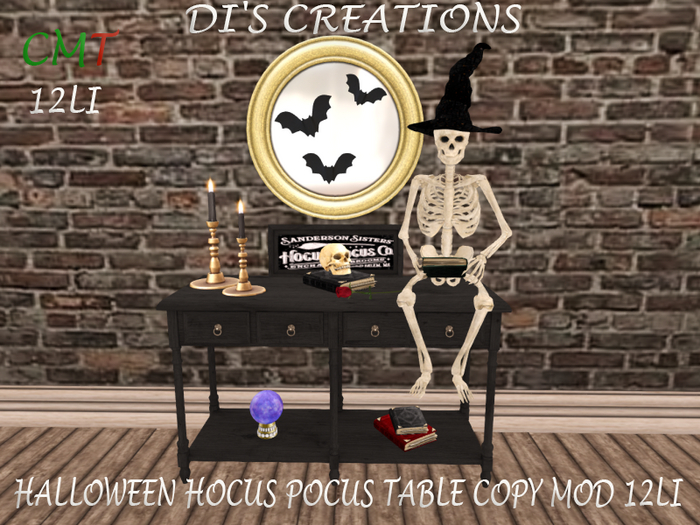 HALLOWEEN HOCUS POCUS TABLE