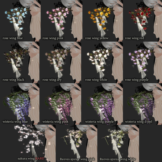 (box)*N*Rose Wing #dry