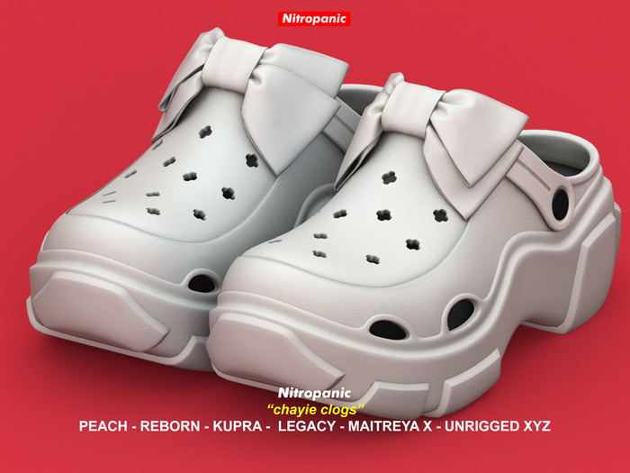 Nitropanic_Chayie Clogs (WHITE WHITE) add
