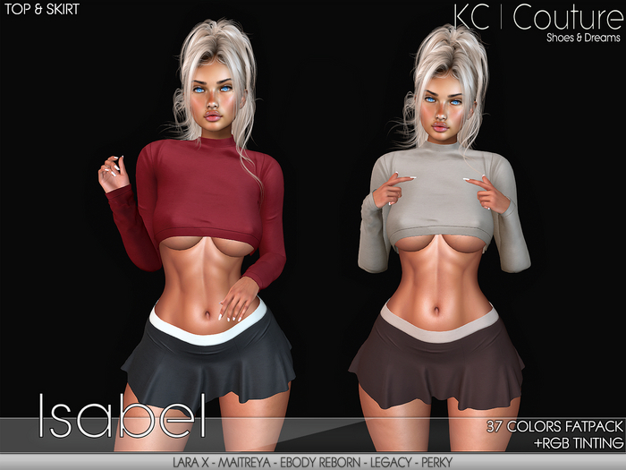 -KC- ISABEL SET / 37 COLORS FATPACK